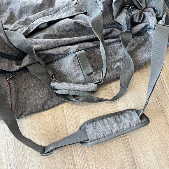 Canway Grey Foldable Duffel Bag - Picture 8 of 9